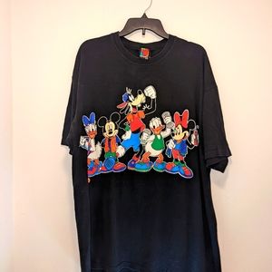 Vintage Mickey & Friends Gym Single Stitch Tshirt